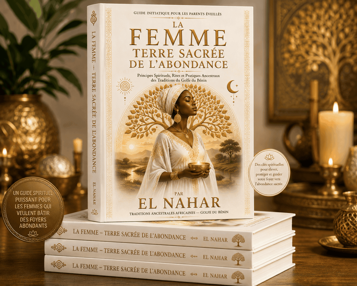 FEMME TERRE SACREE D'ABONDANCE 